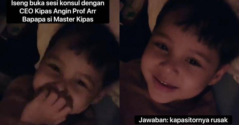 Arrasya Anak Tasya Kamila Paham Solusi Mengatasi Kipas Angin Rusak